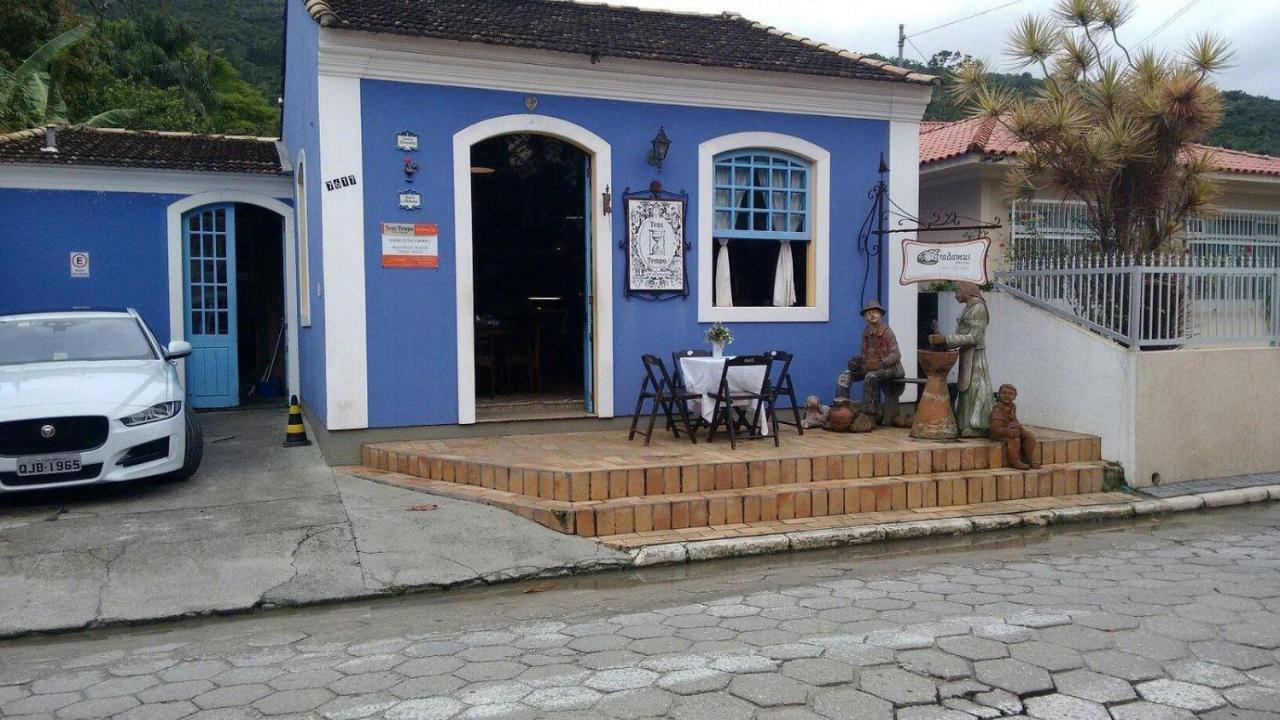 Studio Casa Da Arvore, Pe Na Areia, Ribeirao Da Ilha, フロリアノポリス エクステリア 写真
